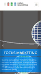 Mobile Screenshot of focusmarketing.cz
